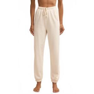 NEW Z SUPPLY heart it fleece jogger in vanilla ice